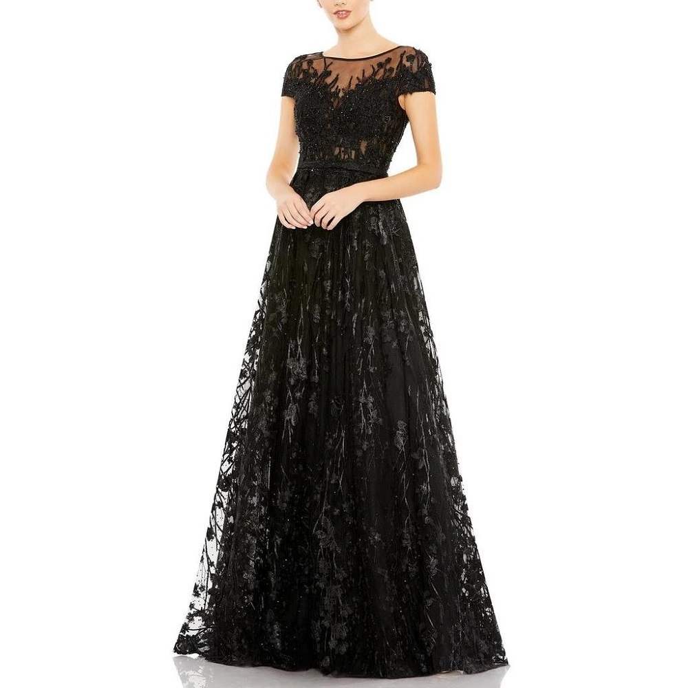 embellished formal dress