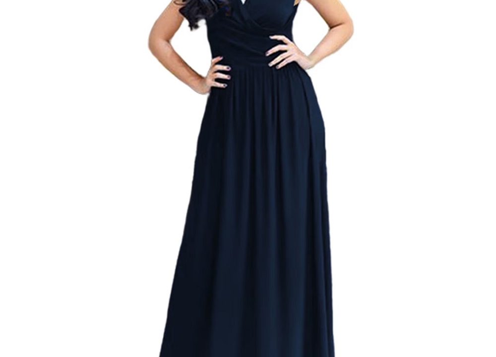 formal wrap dress for wedding