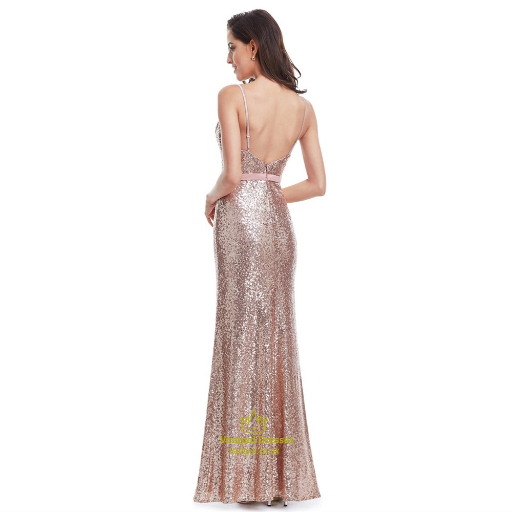 sparkly formal dress