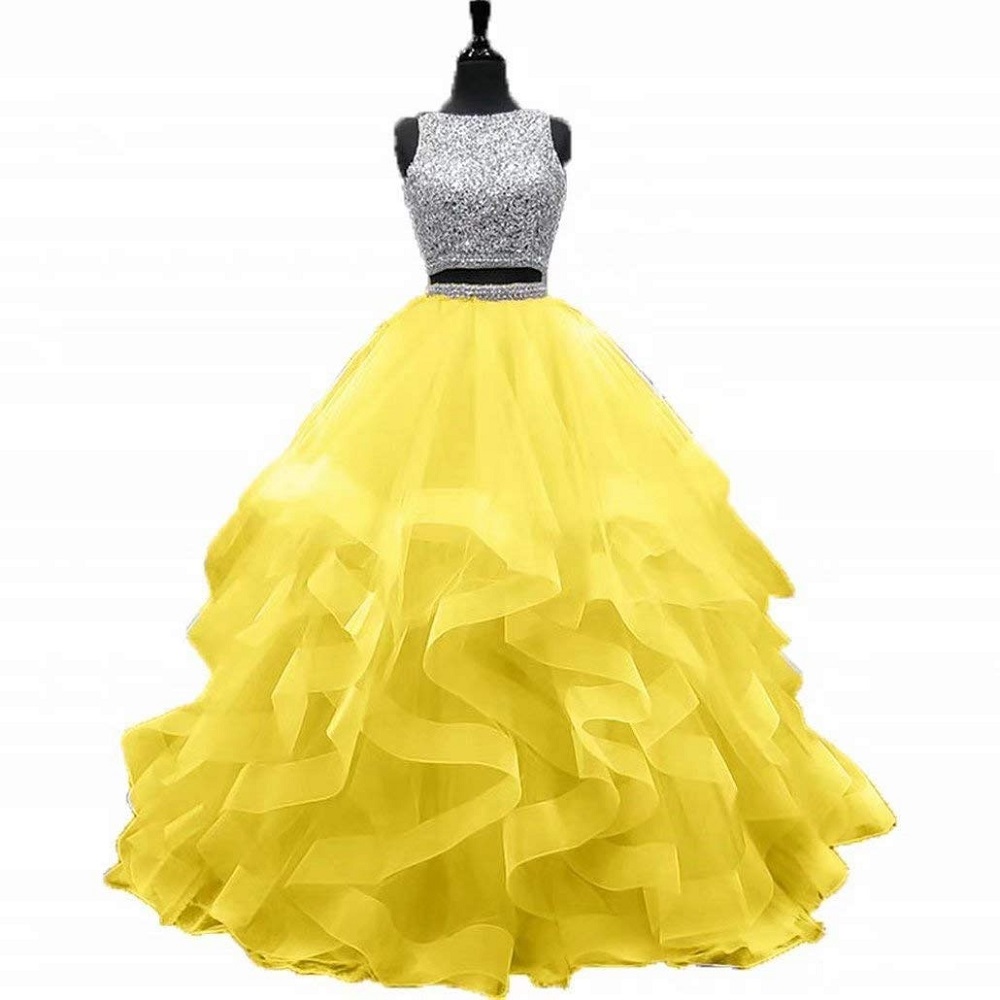 pastel yellow formal dress