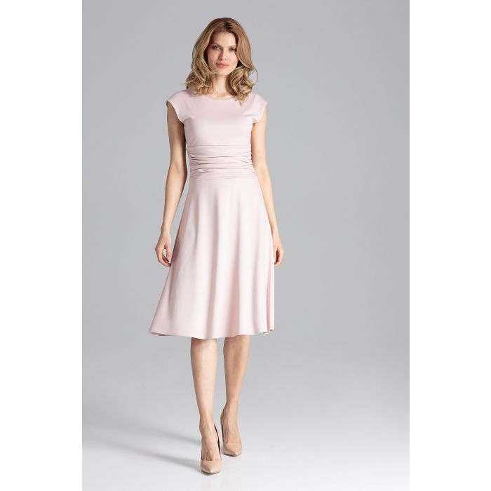 pink midi dress formal