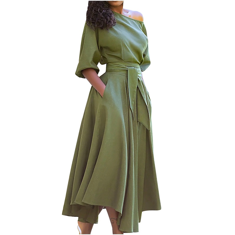formal dress green