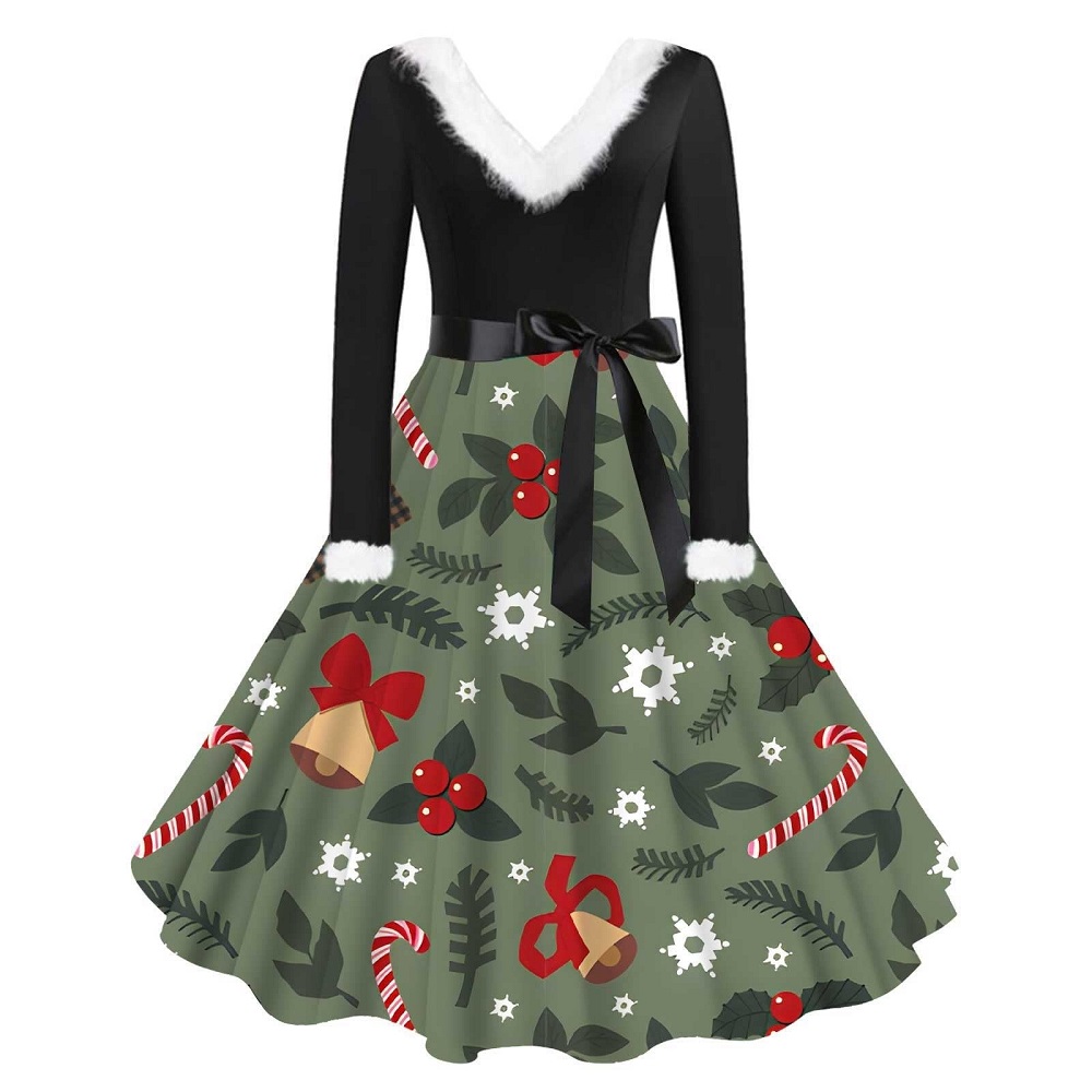 semi formal christmas party dress