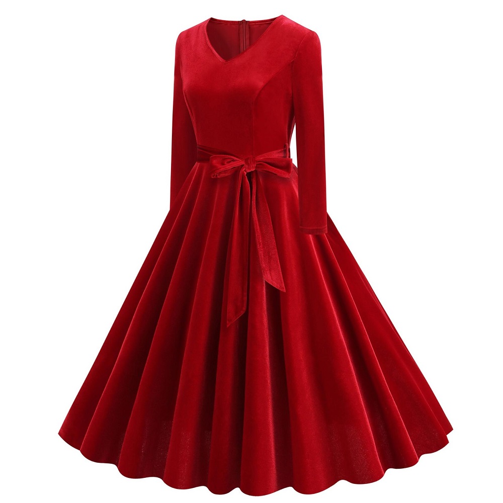 semi formal christmas party dress