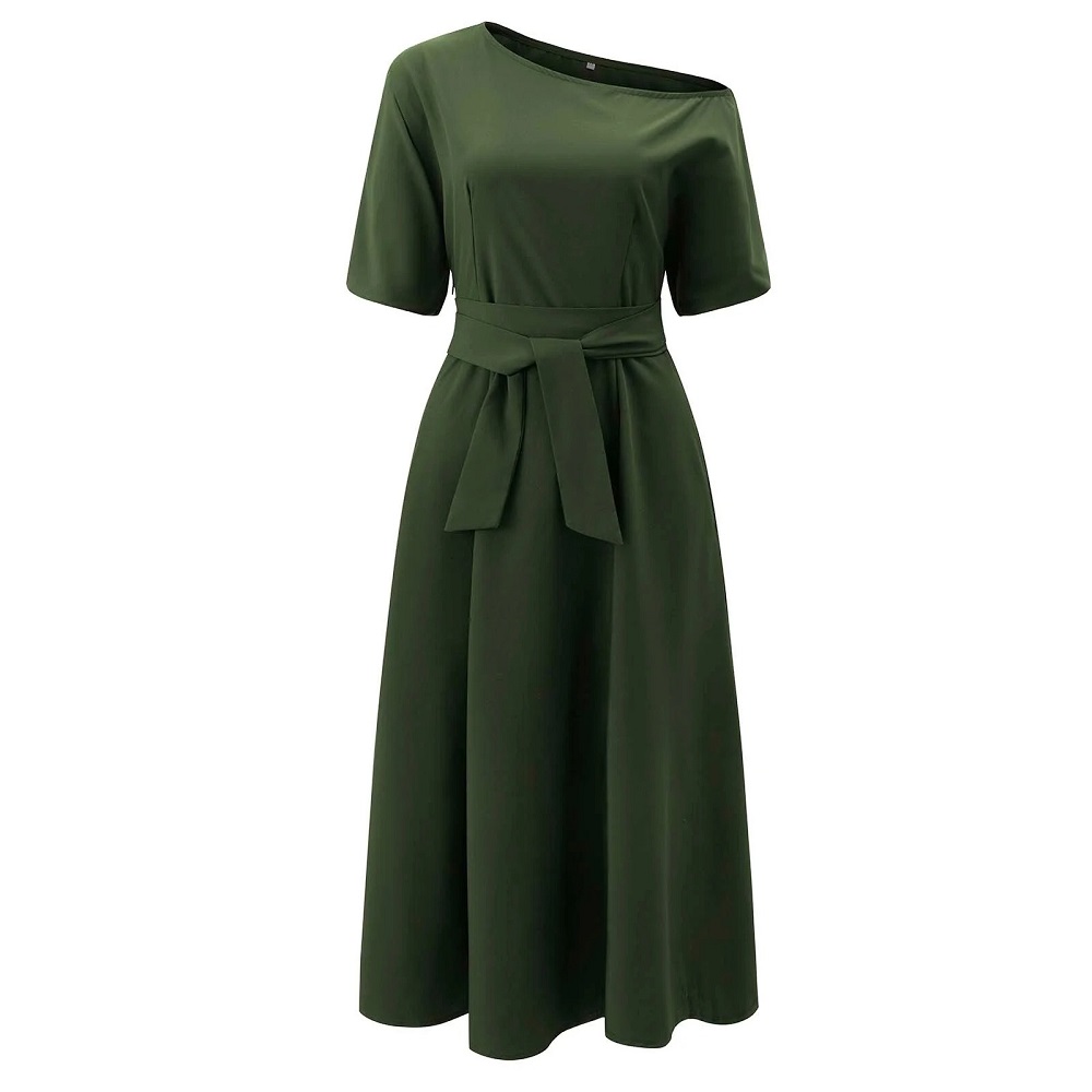 formal dress green