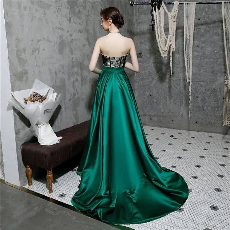 formal dress green