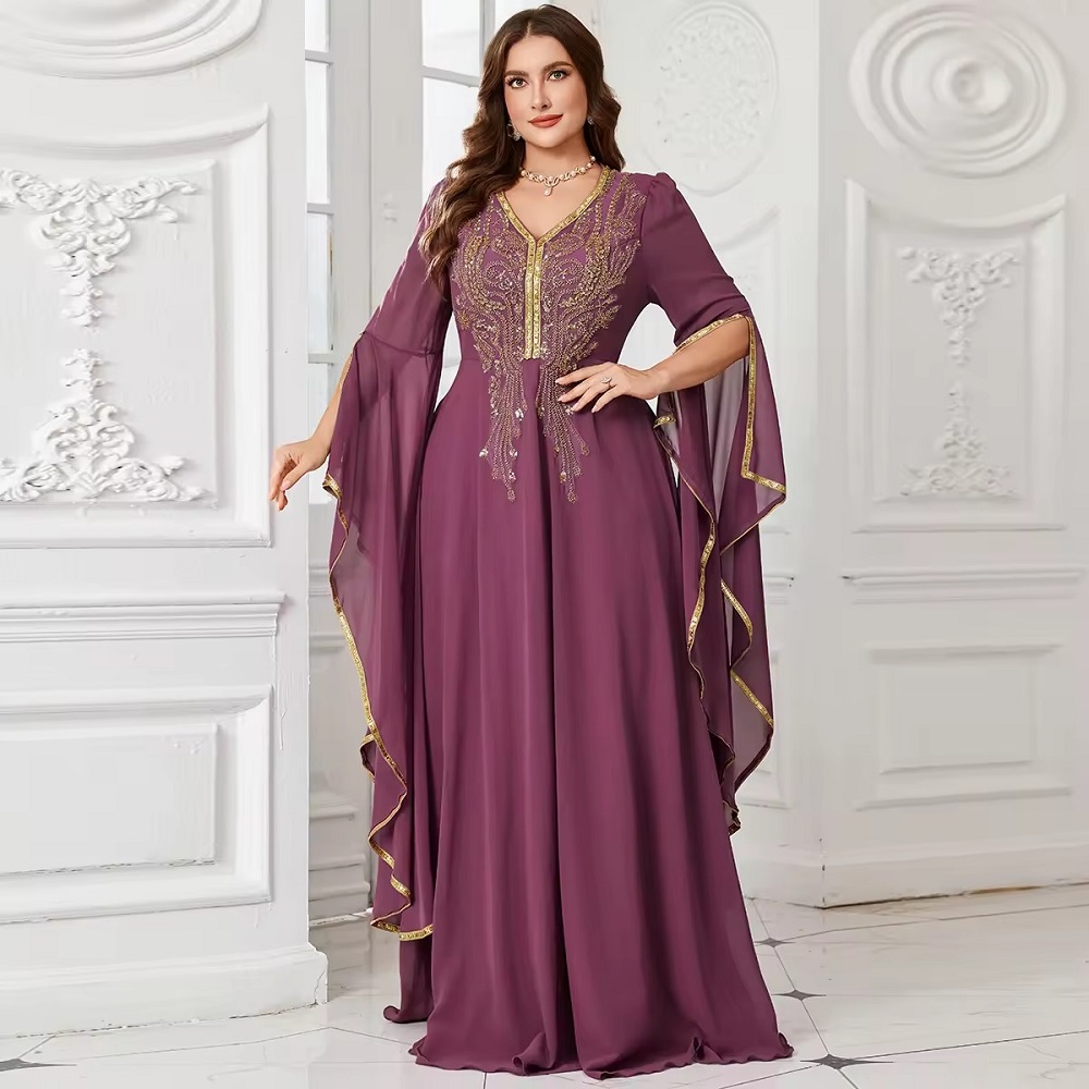 plus size formal dress with sleeves